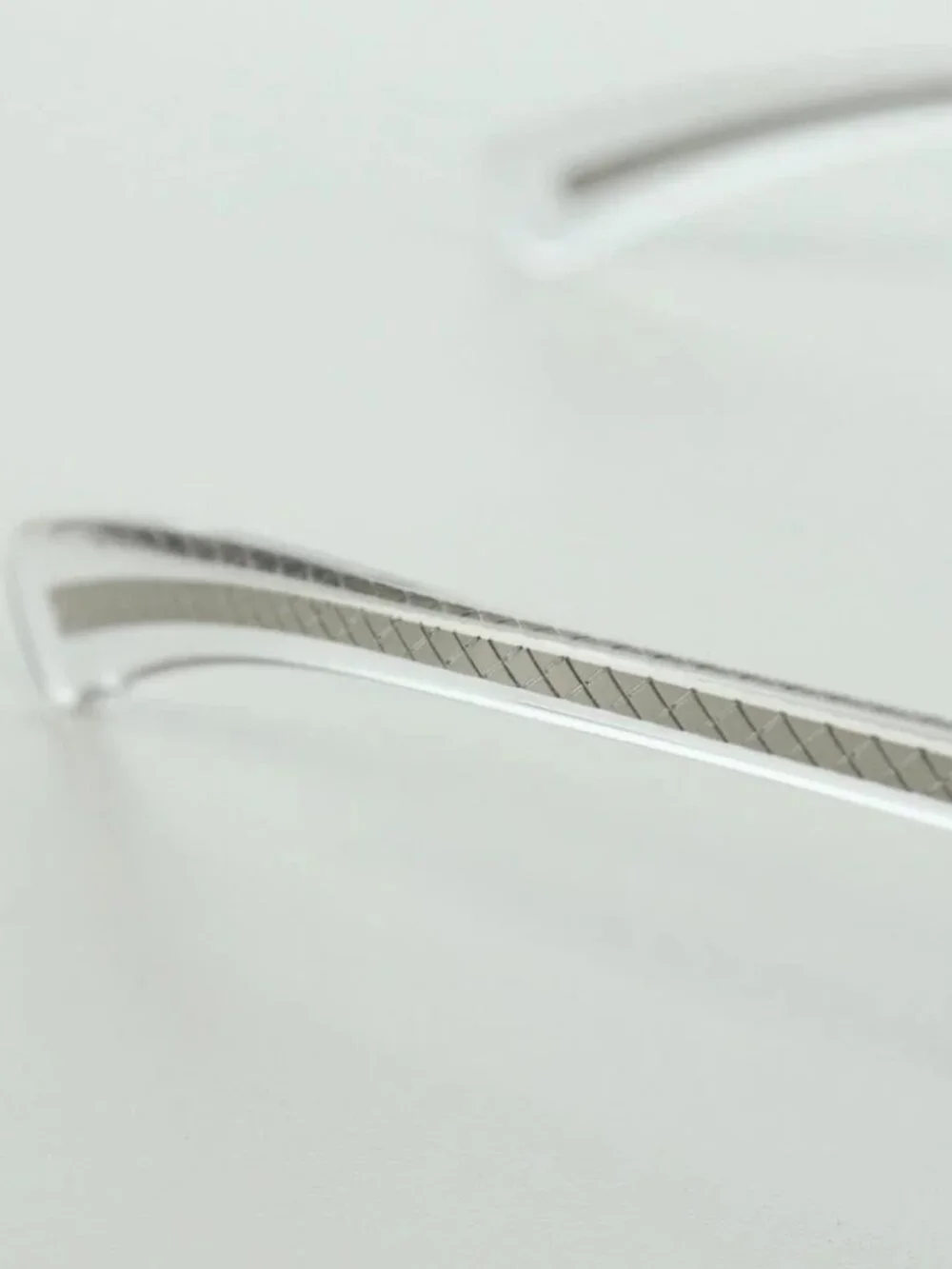 CHANEL Sunglasses plastic Clear 71287A CC Auth BSZ561M